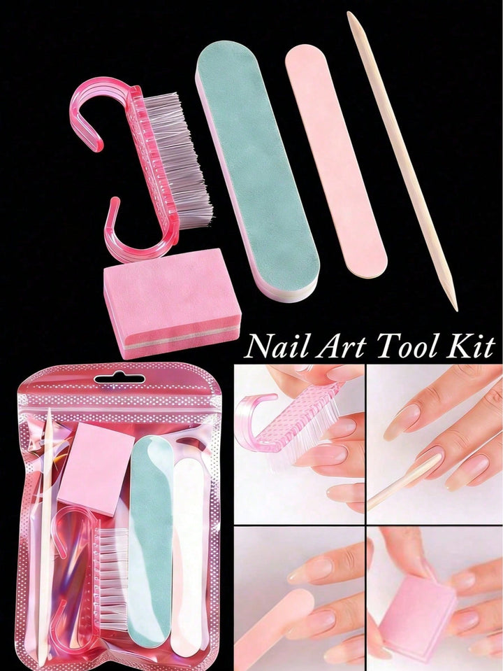 Set mini de manichiură SHEIN, mix culori