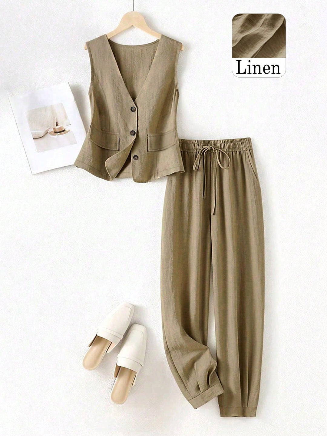 Costum SHEIN, kaki