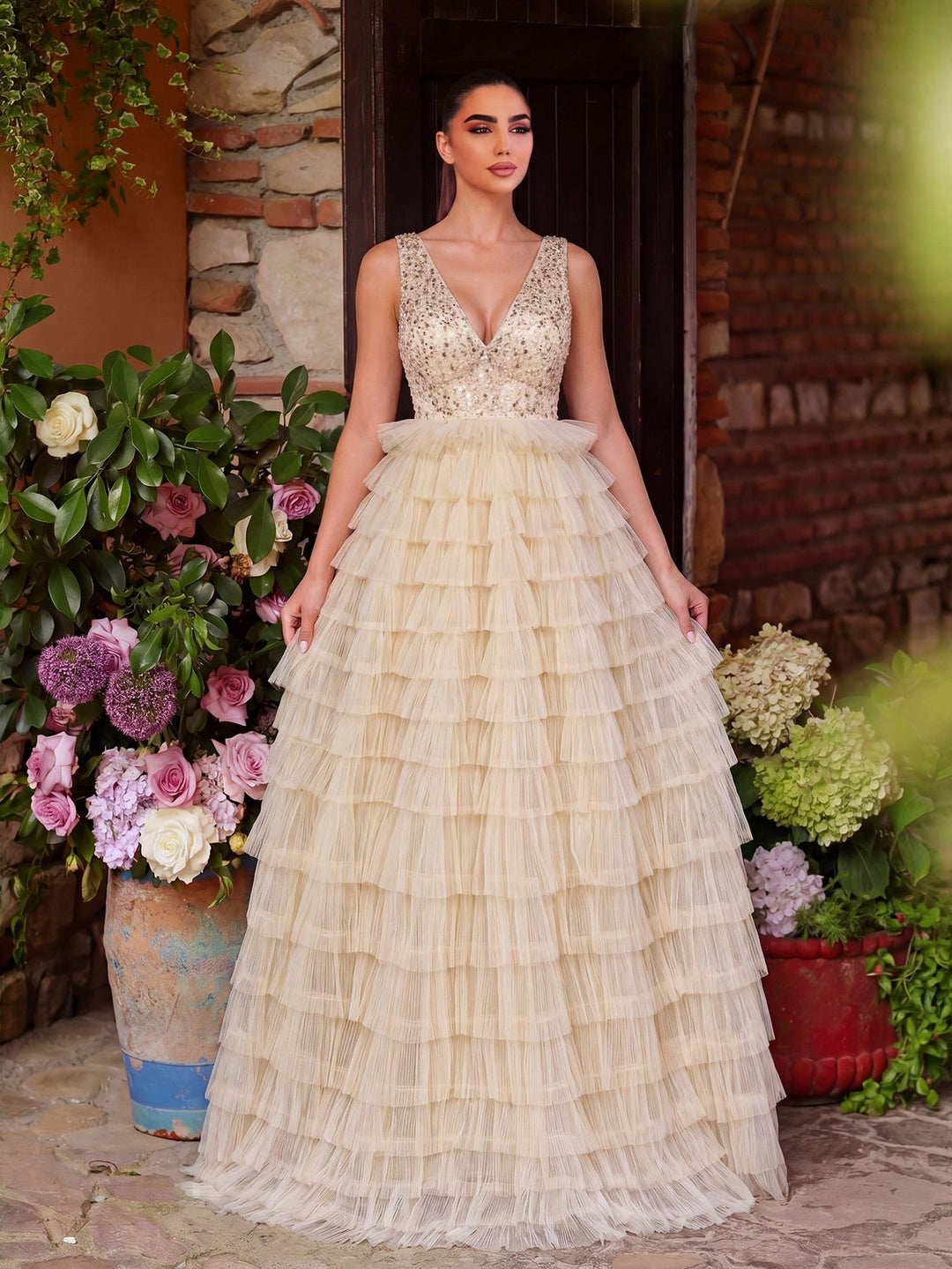 Rochie SHEIN, portocaliu