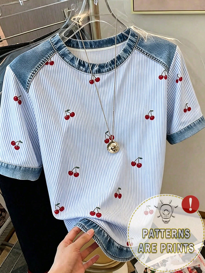 Tricou SHEIN, albastru