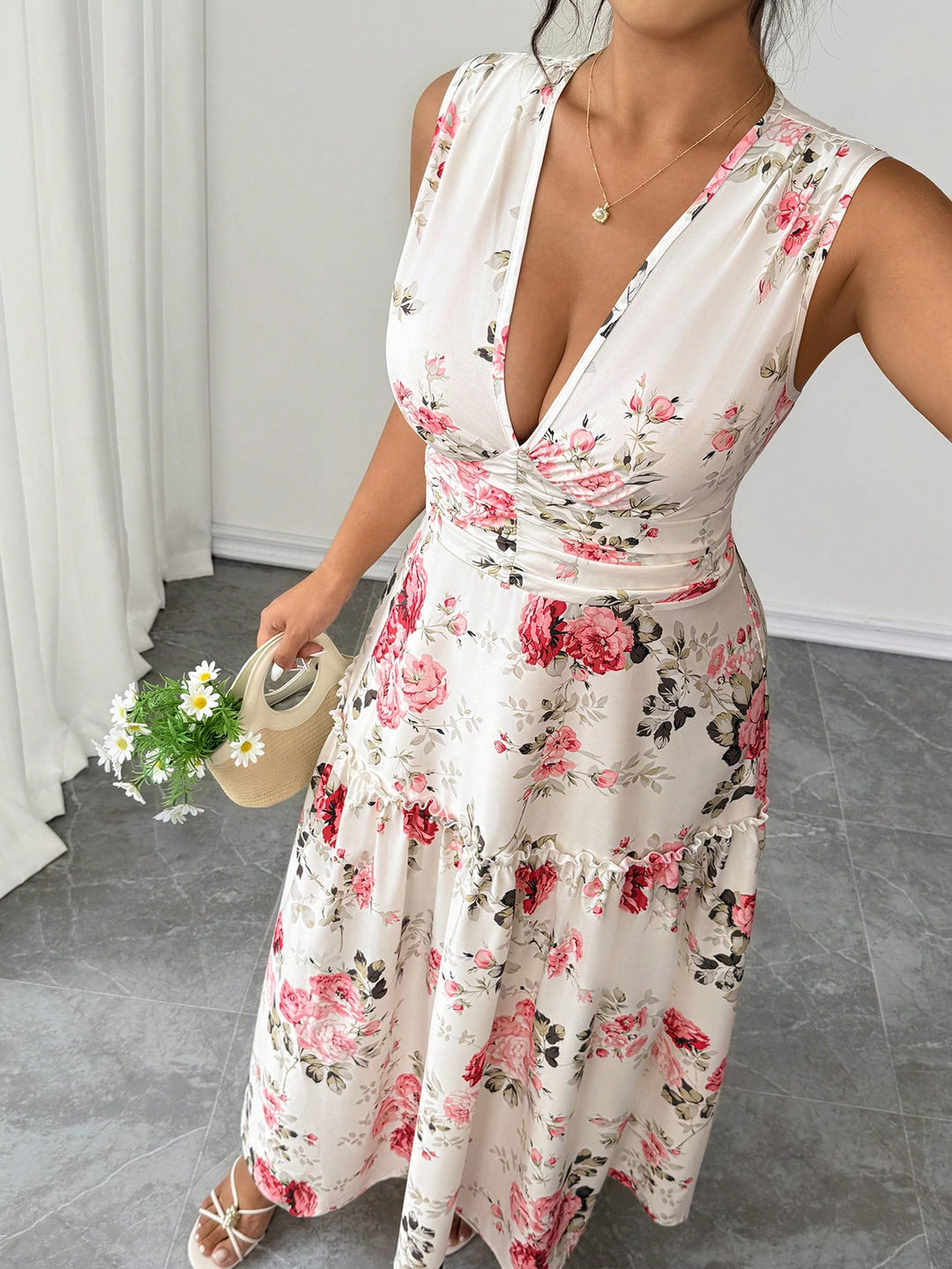 Rochie SHEIN, bej