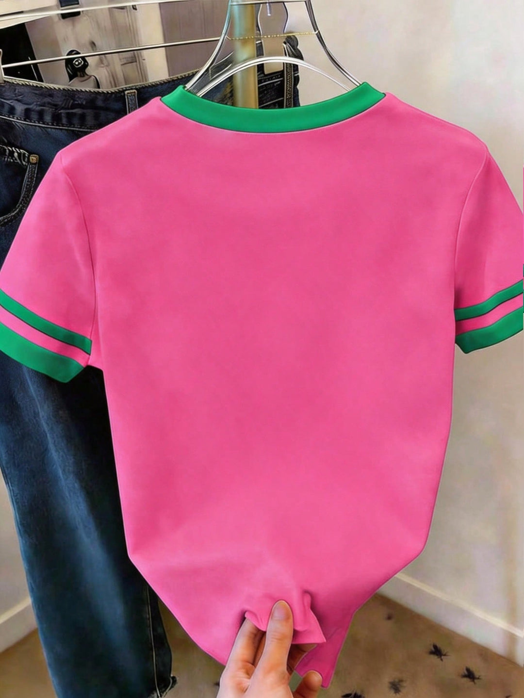 Tricou SHEIN, verde