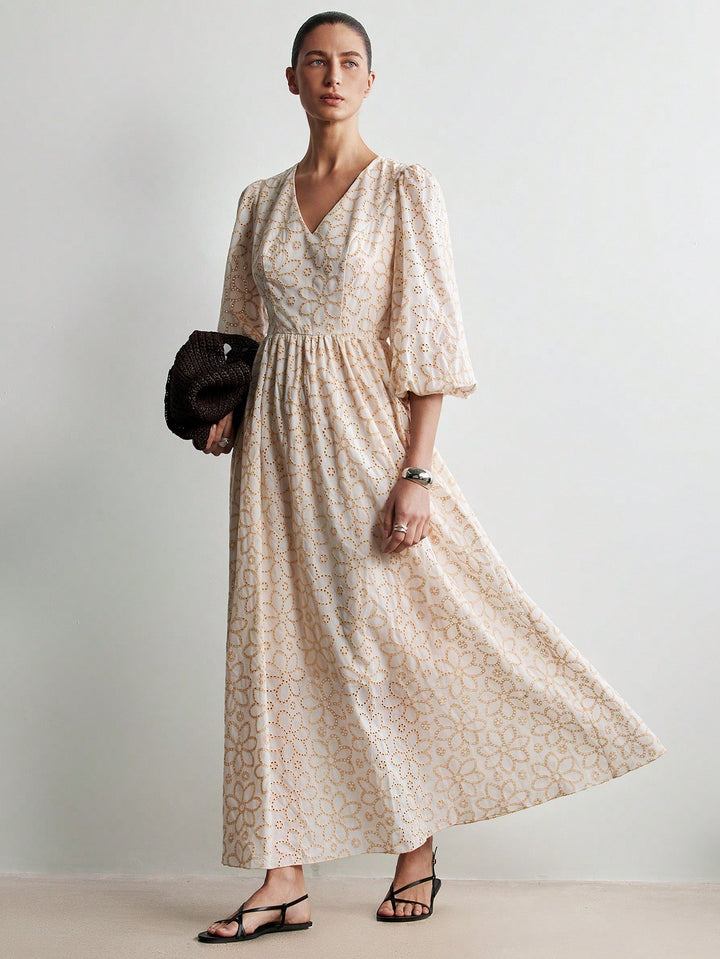 Rochie maxi SHEIN, kaki