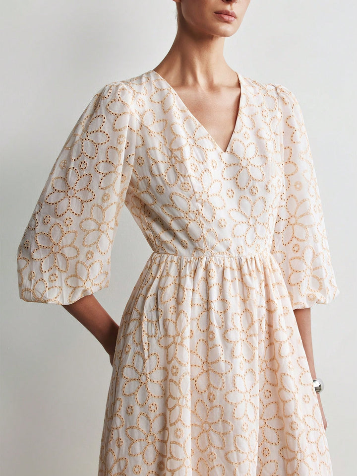 Rochie maxi SHEIN, kaki