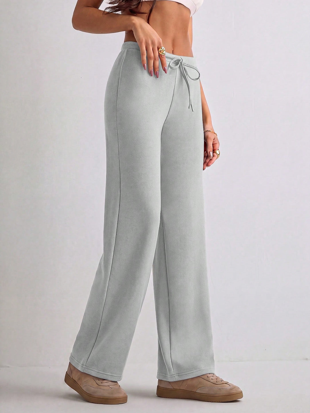 Pantaloni SHEIN, gri