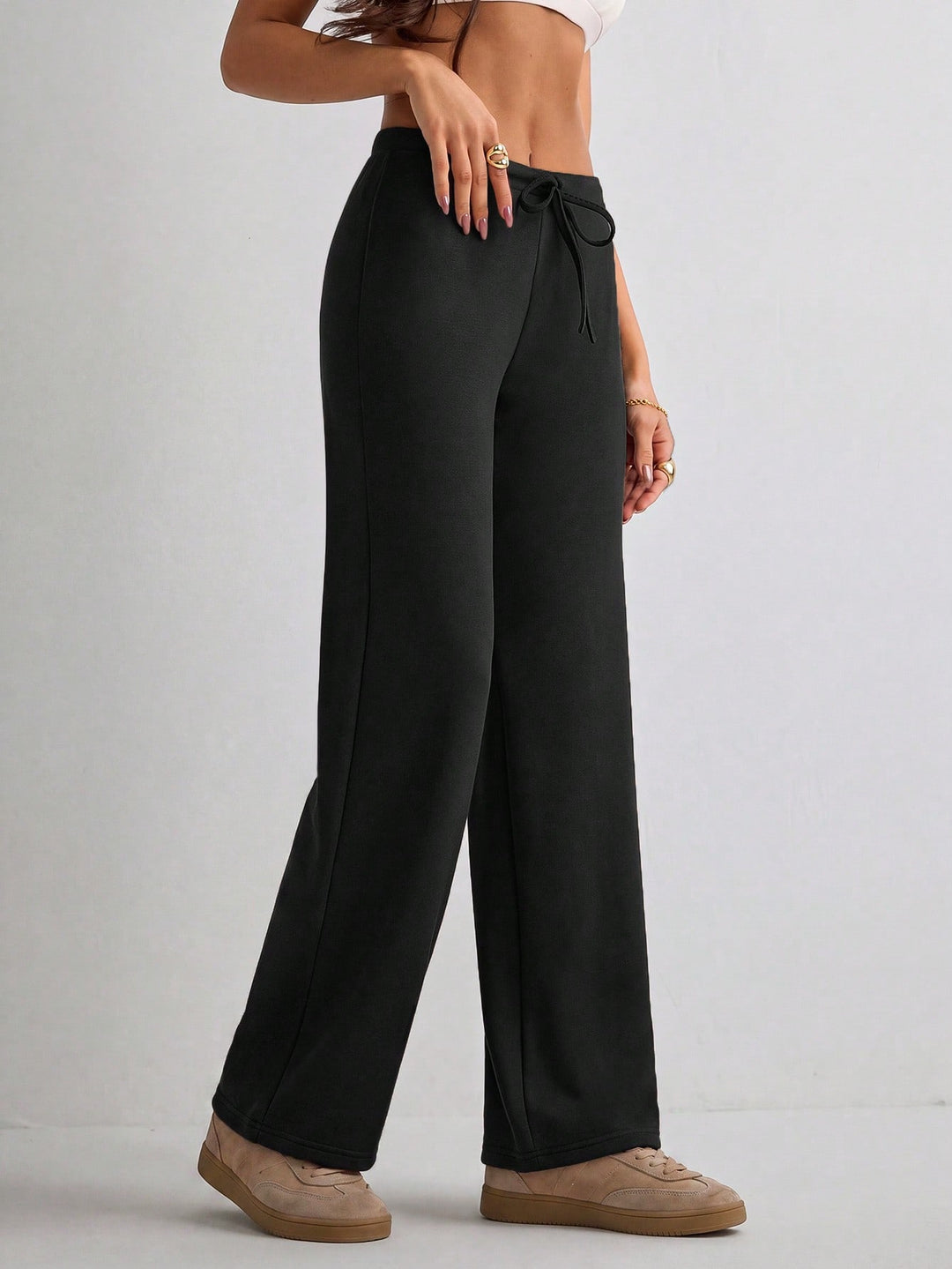 Pantaloni SHEIN, negru