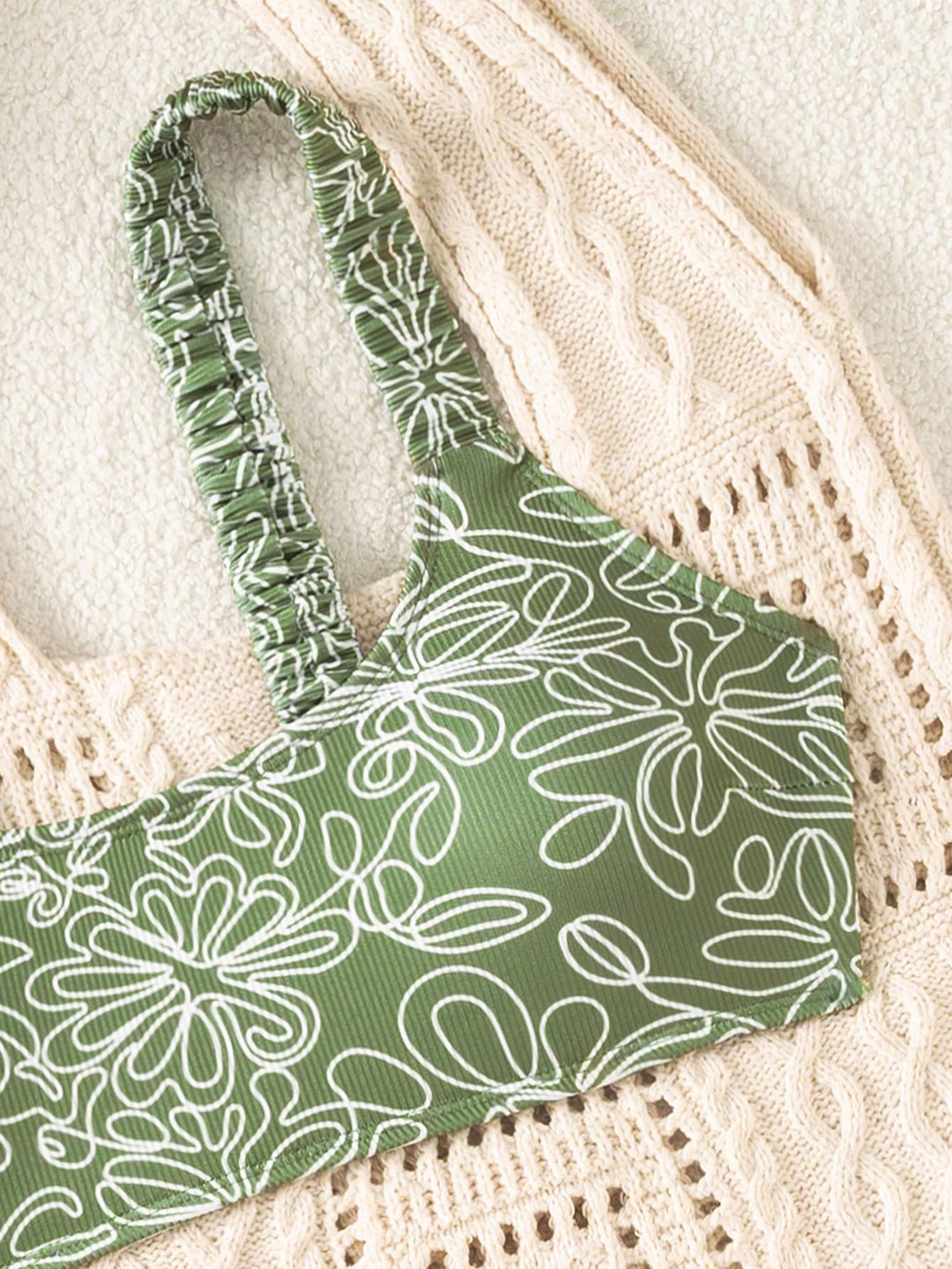 Set bikini SHEIN, verde
