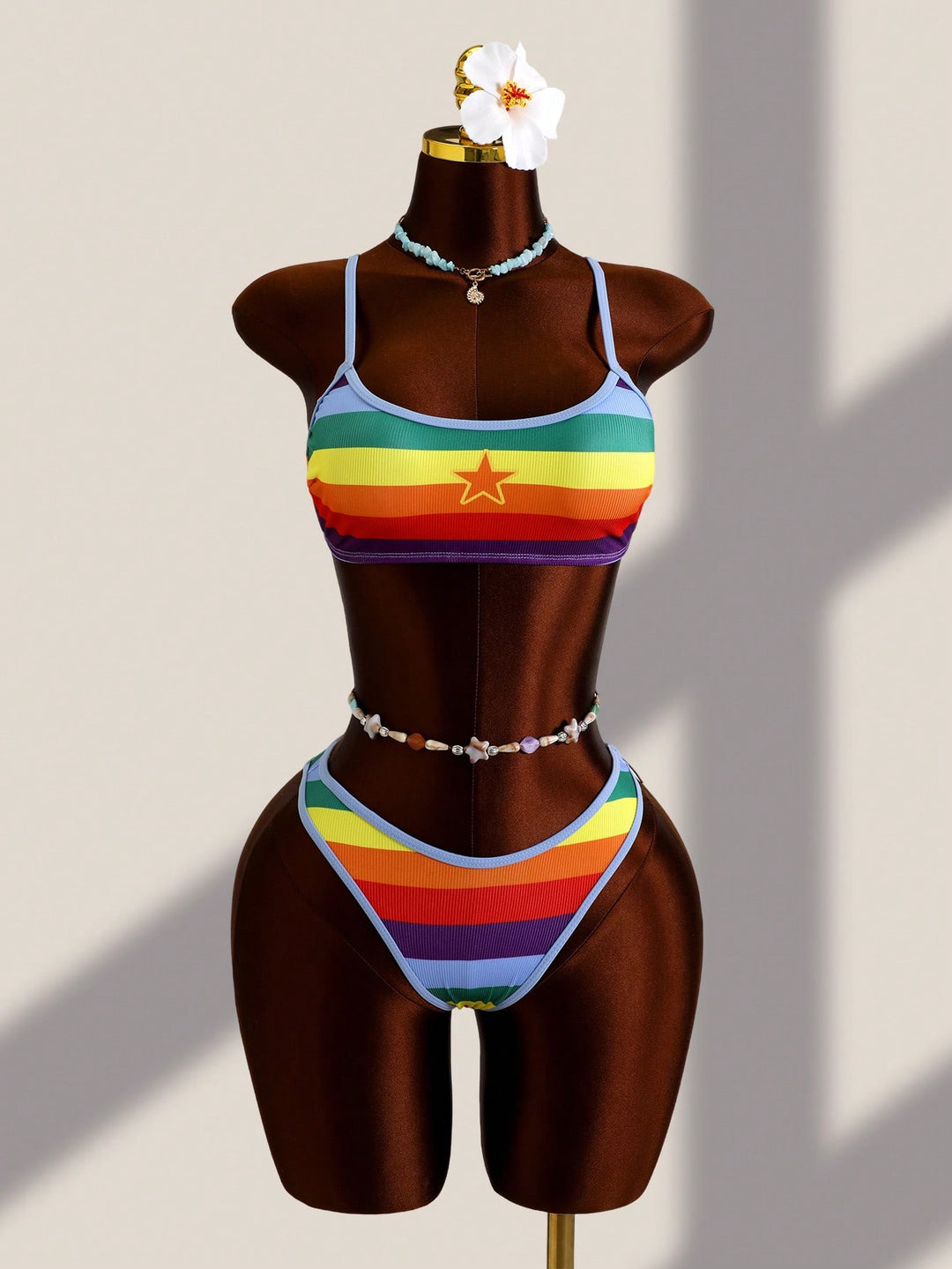 Set bikini SHEIN, mix culori