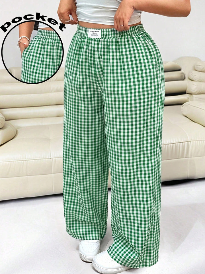 Pantaloni SHEIN, verde