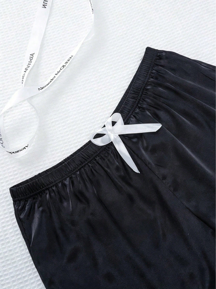 Set pijamale SHEIN, negru