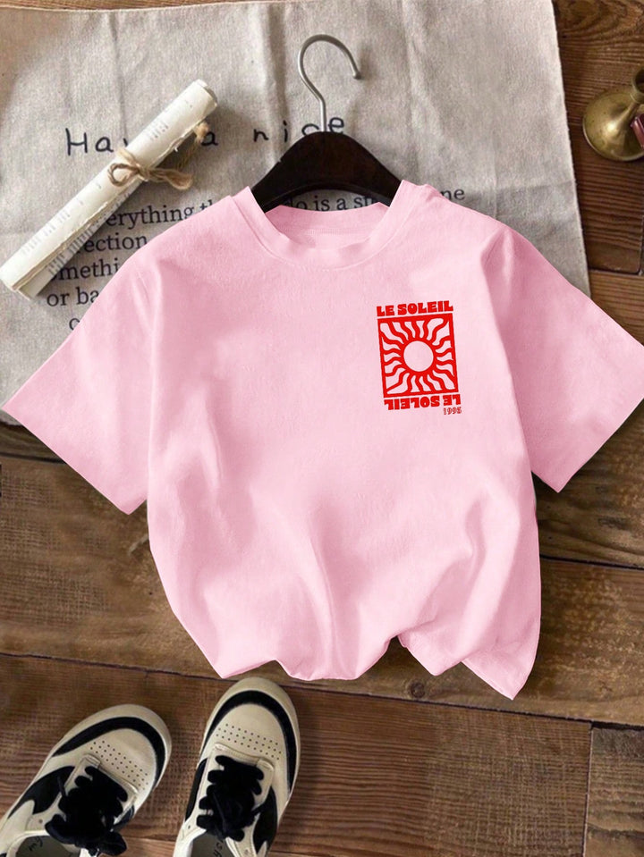 Tricou SHEIN, roz