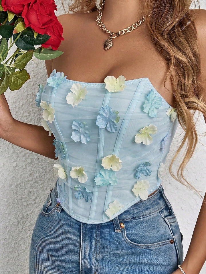 Top SHEIN, albastru