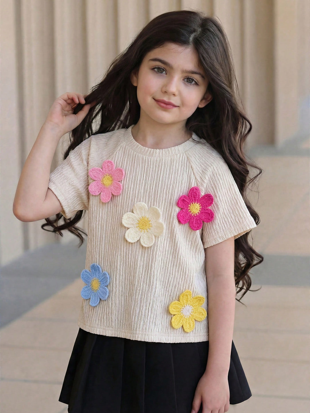 Tricou SHEIN, portocaliu