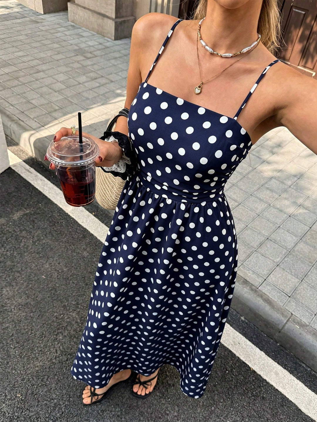 Rochie maxi SHEIN, albastru