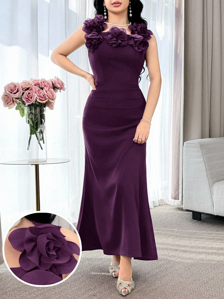 Rochie maxi SHEIN, mov