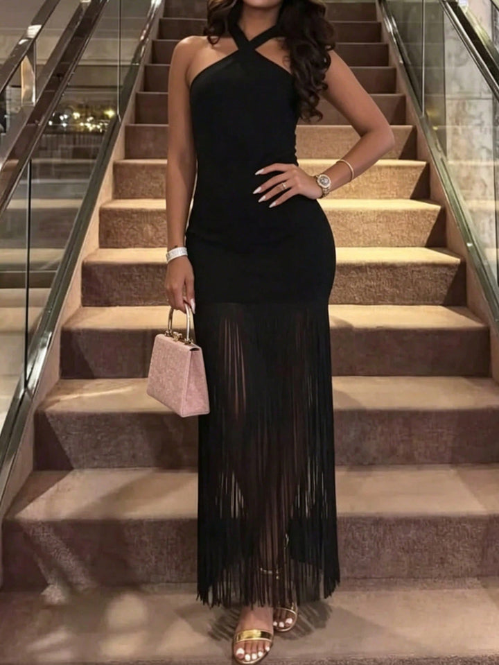 Rochie maxi SHEIN, negru