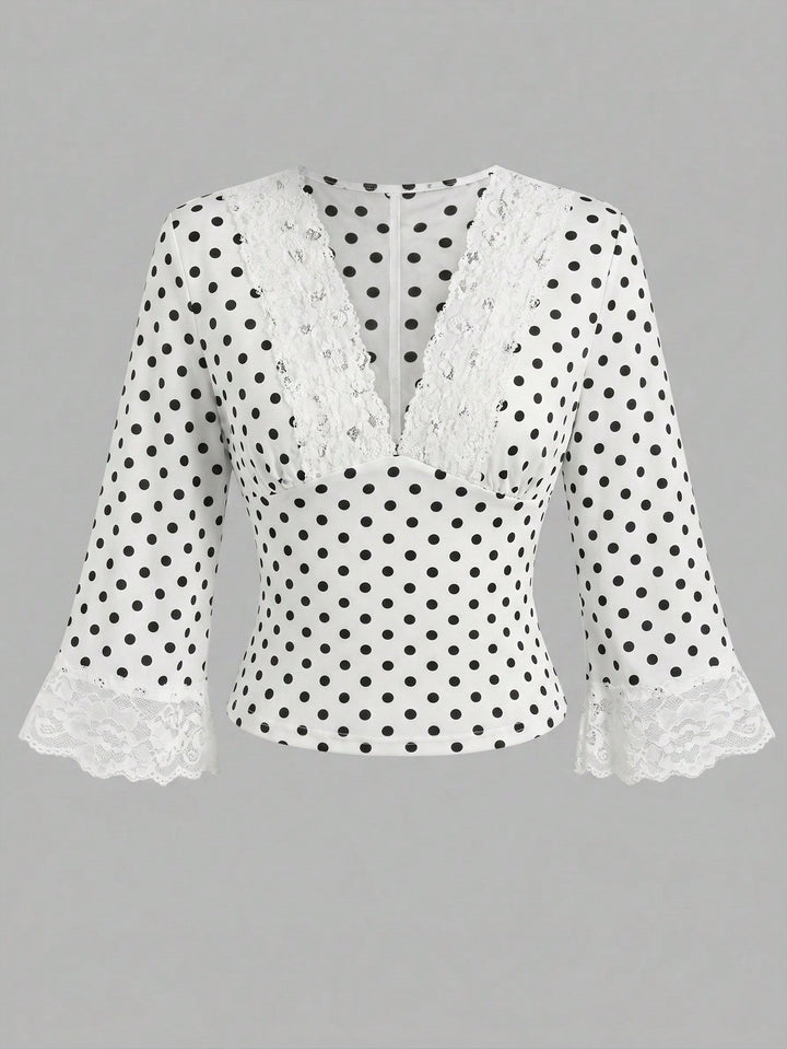 Top SHEIN, alb