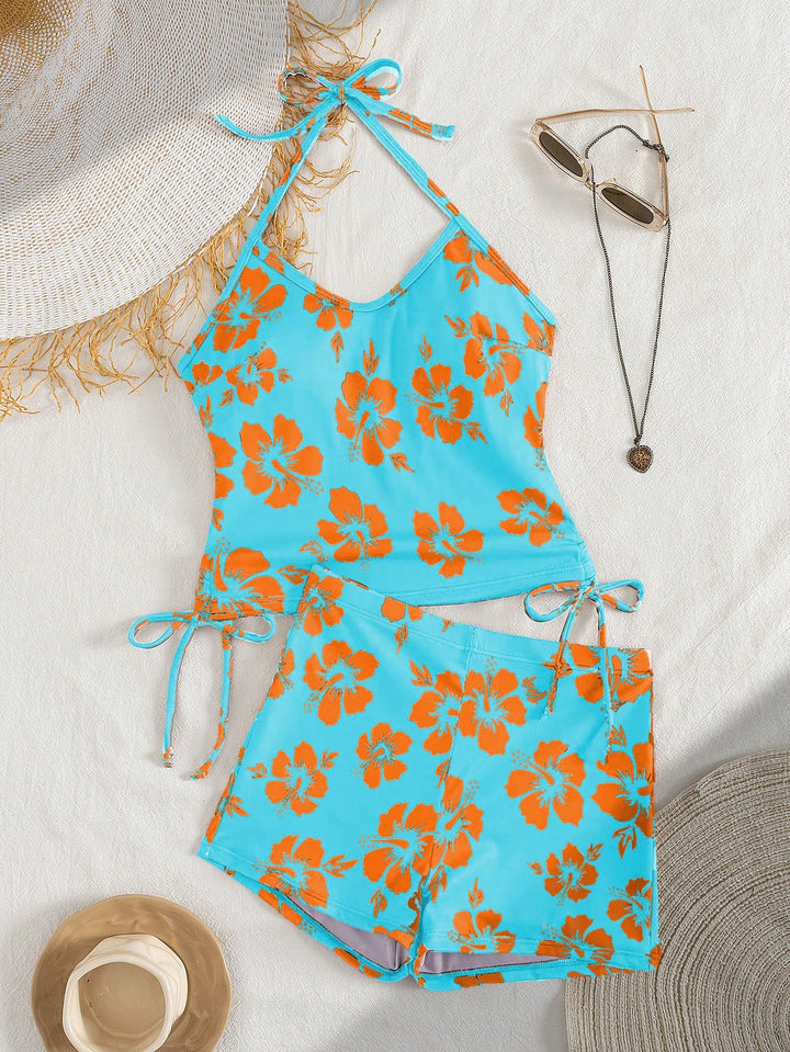Costum de baie SHEIN, mix culori