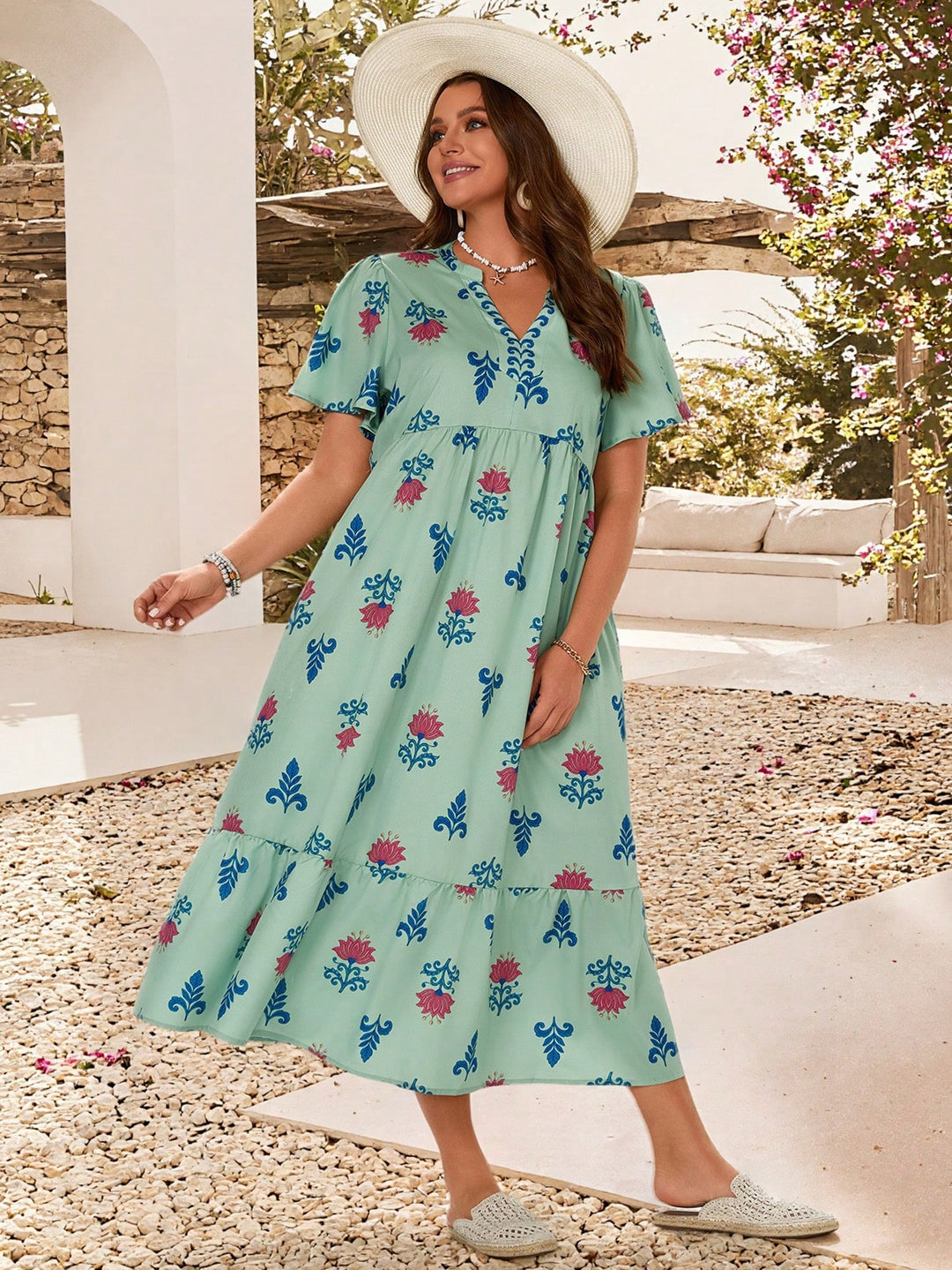 Rochie SHEIN, mix culori