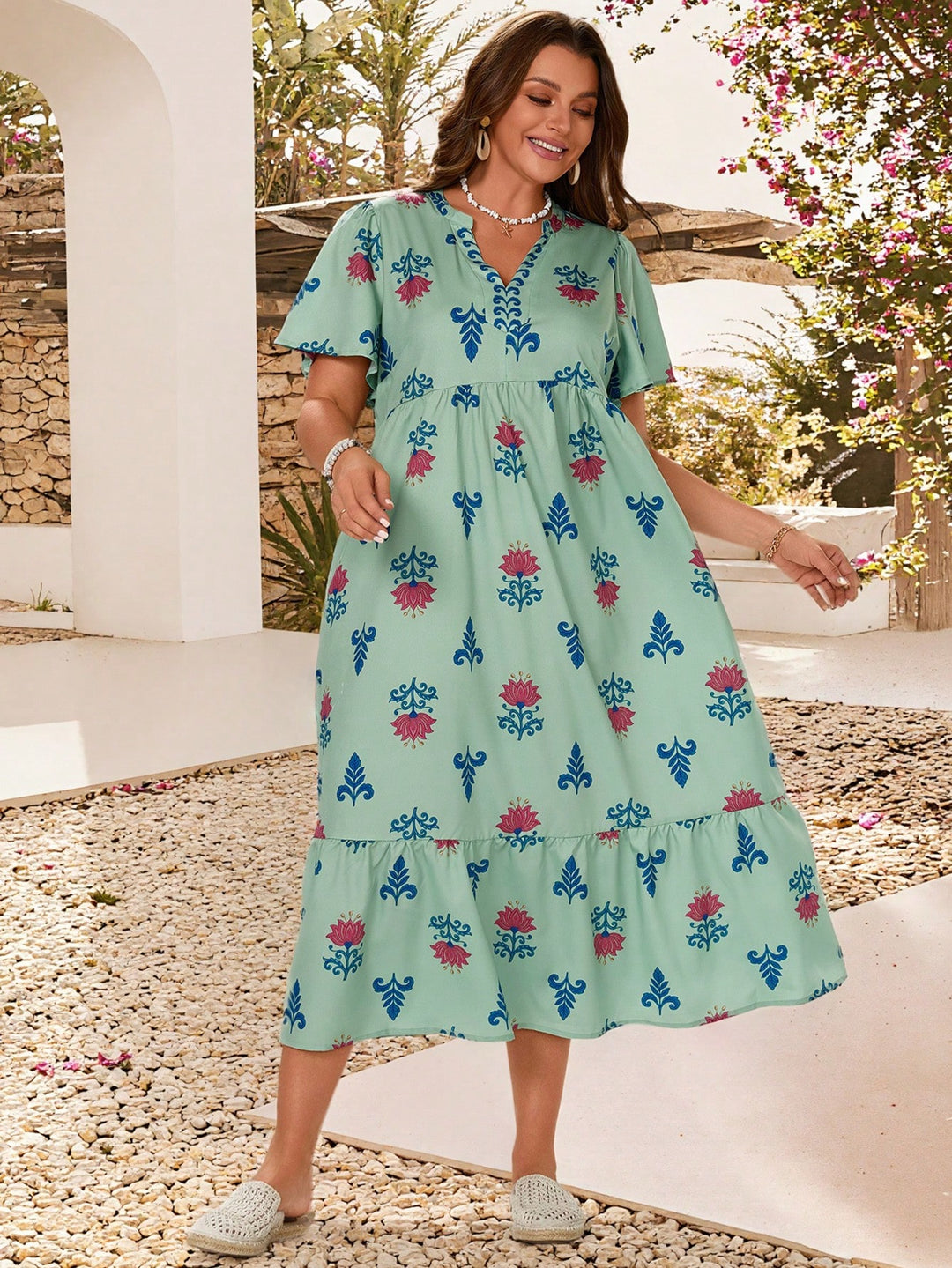 Rochie SHEIN, mix culori