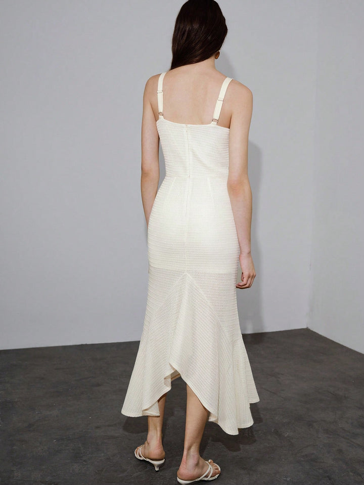 Rochie maxi SHEIN, portocaliu