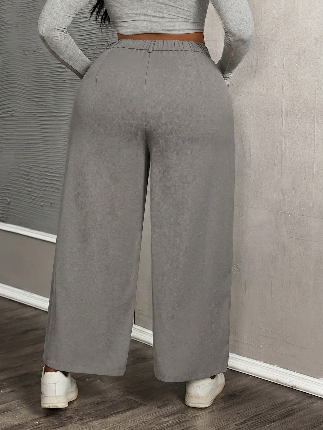 Pantaloni SHEIN, gri