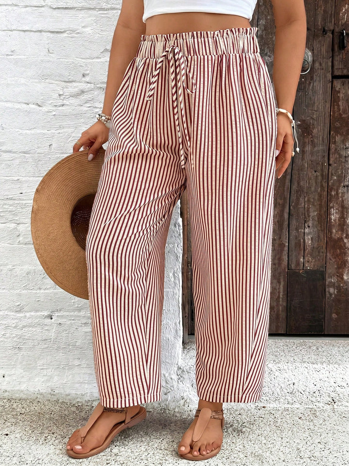 Pantaloni SHEIN, vișiniu