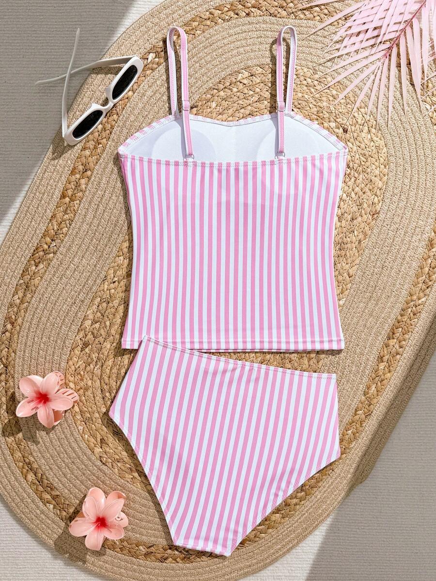 Costum de baie SHEIN, roz
