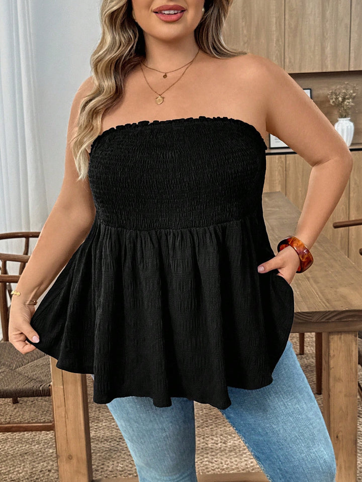 Top SHEIN, negru