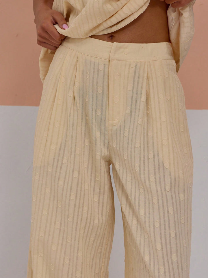 Pantaloni SHEIN, galben
