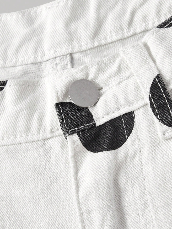 Jeans SHEIN, alb