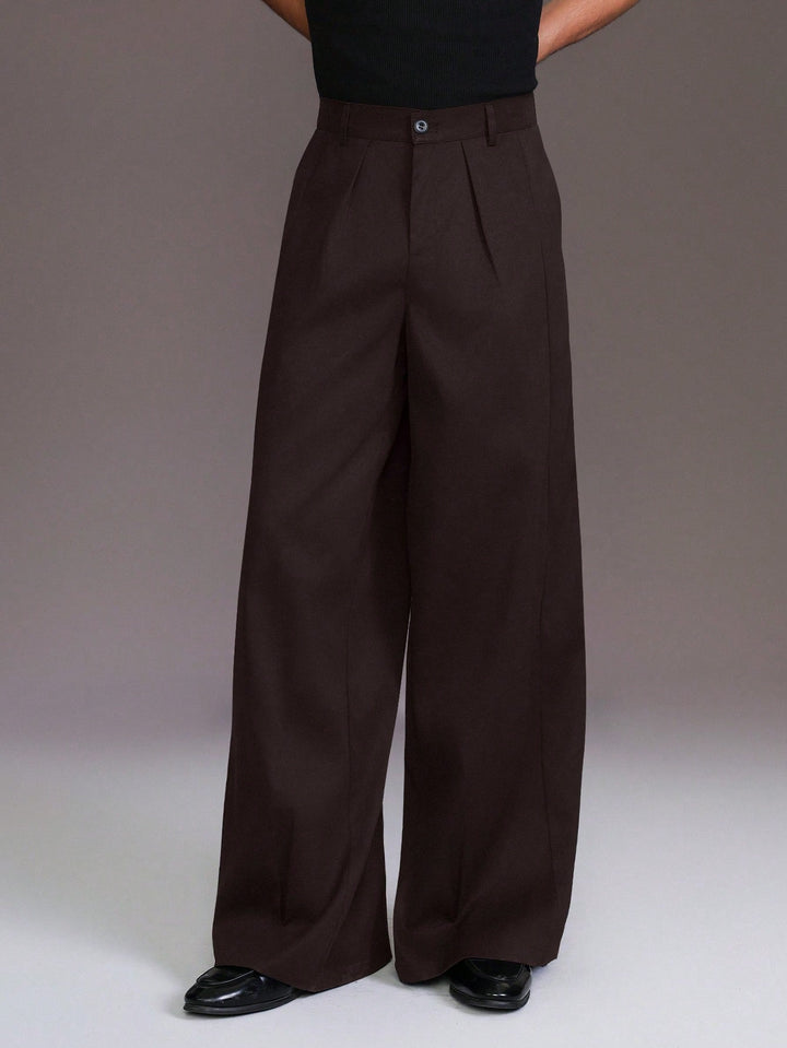 Pantalon SHEIN, maro
