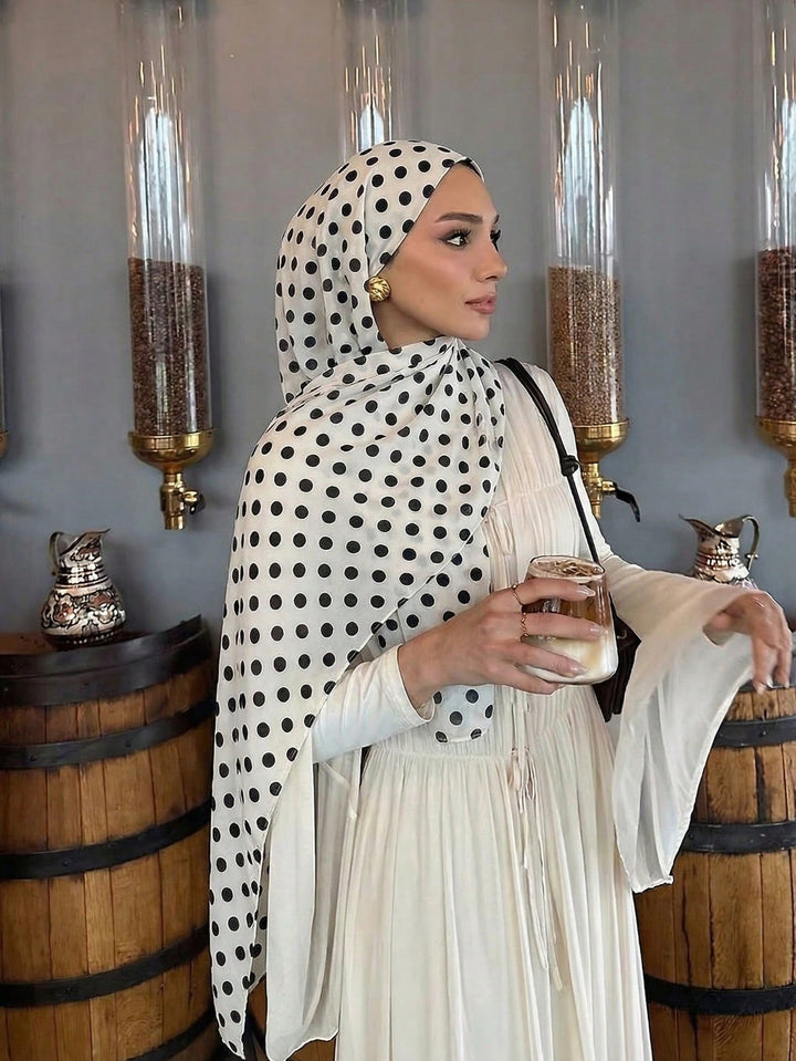 Hijab SHEIN, alb