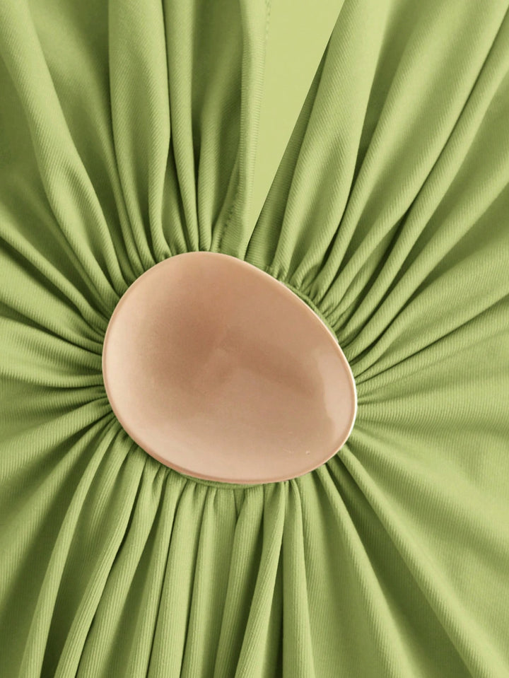Rochie maxi SHEIN, verde
