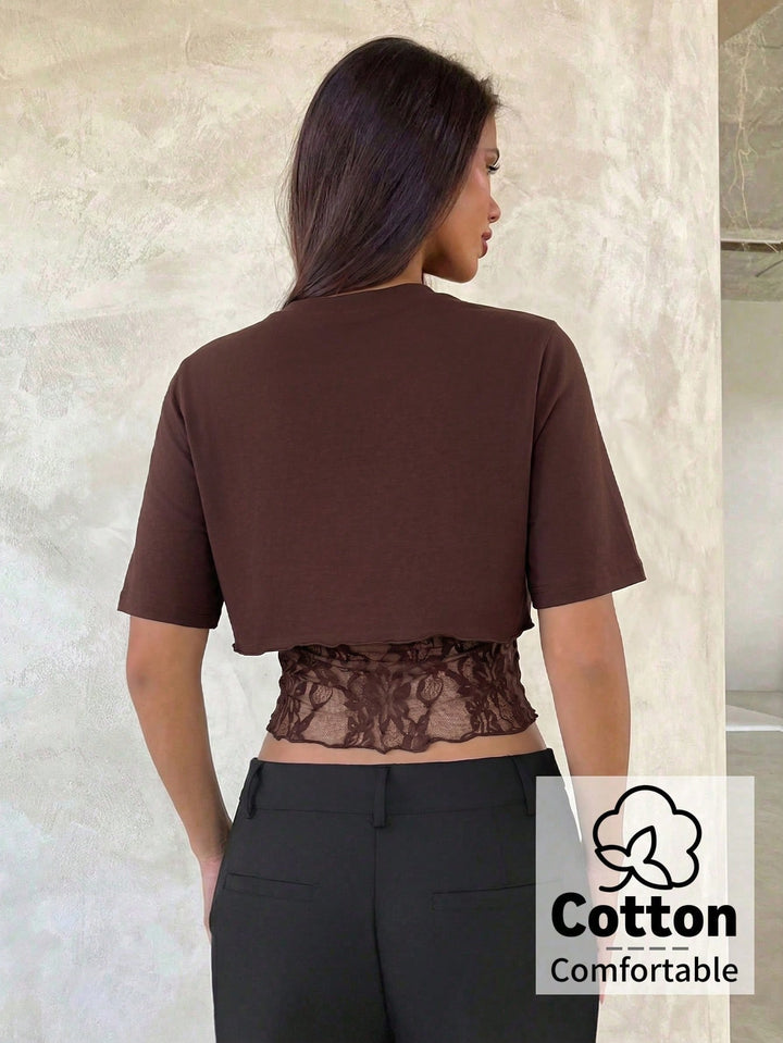 Tricou SHEIN, maro