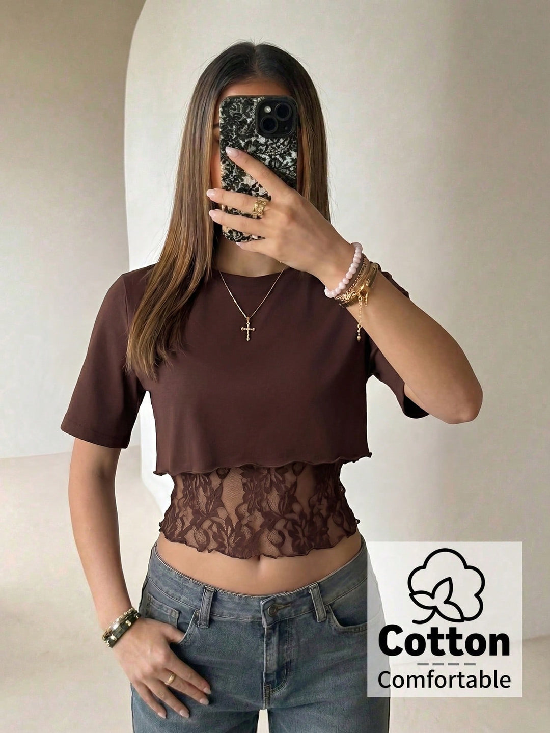 Tricou SHEIN, maro