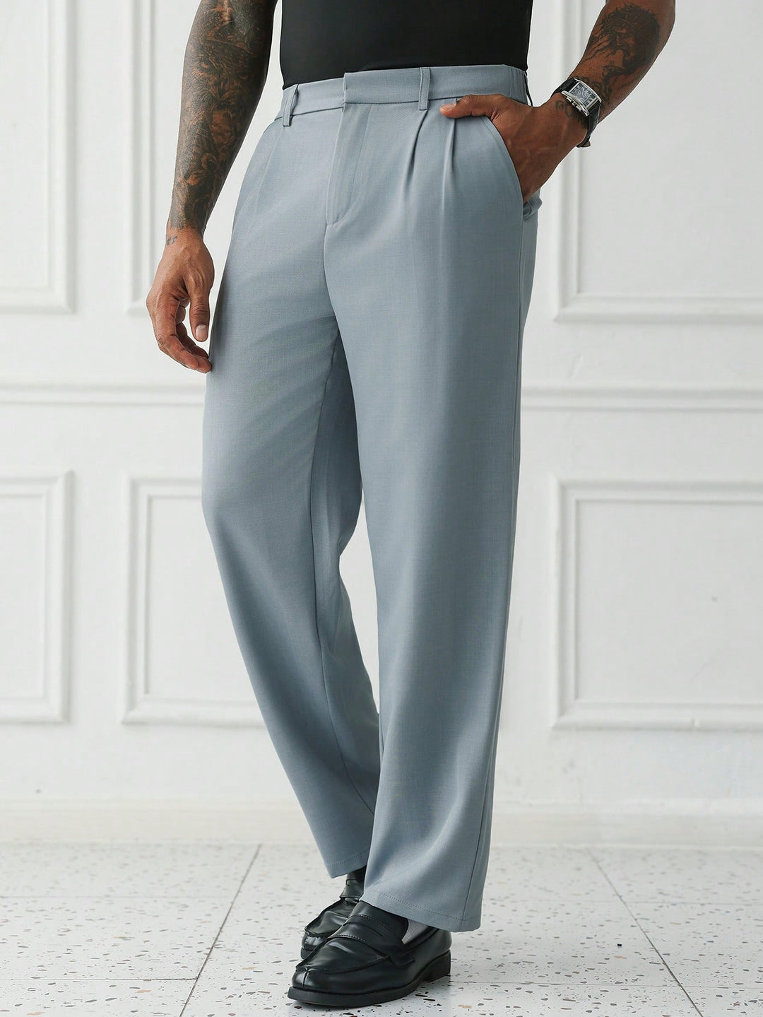Pantalon SHEIN, gri