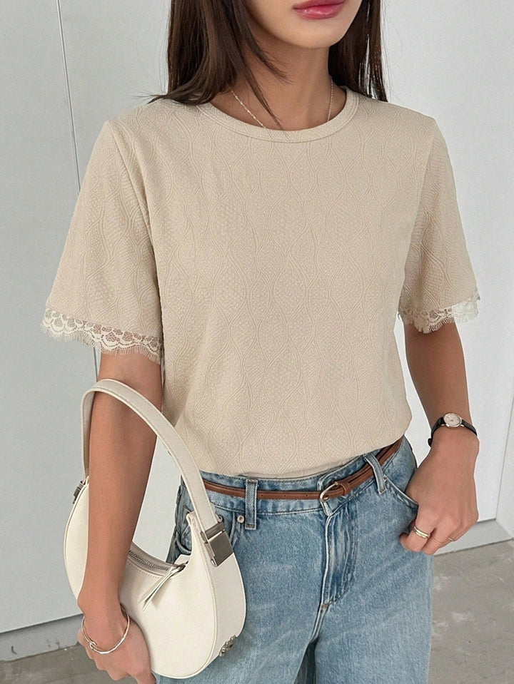 Tricou SHEIN, kaki