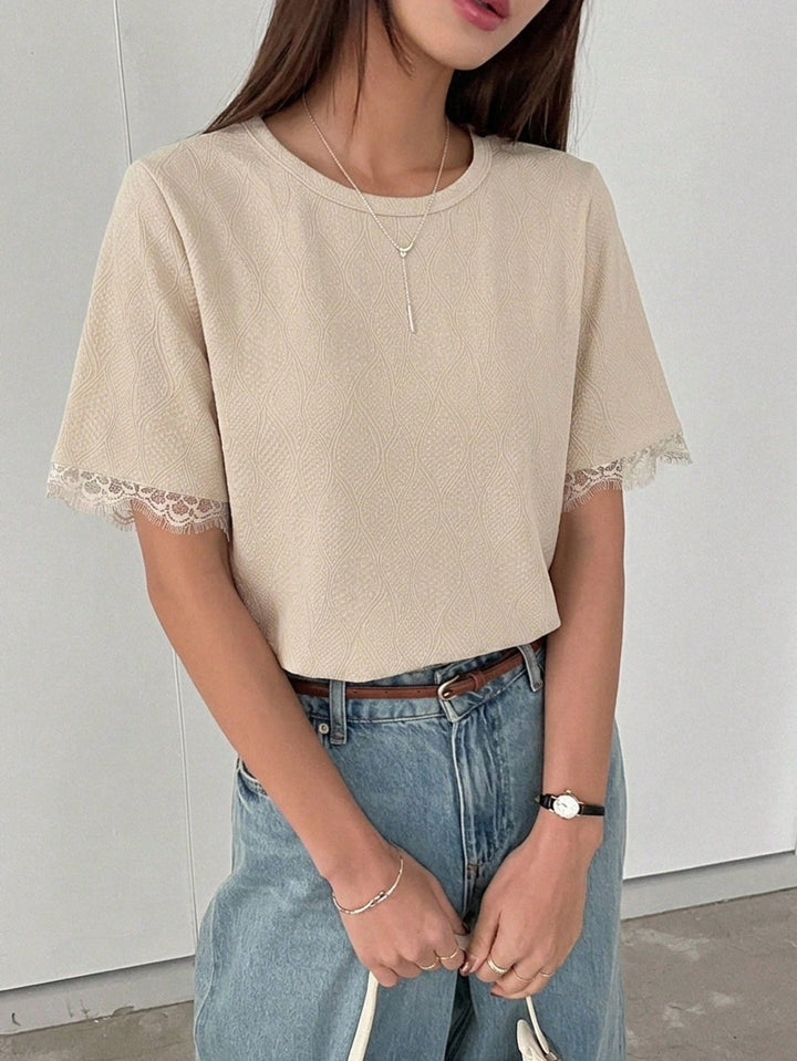 Tricou SHEIN, kaki