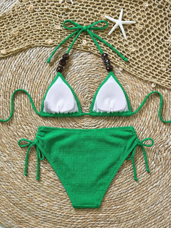 Set bikini SHEIN, verde