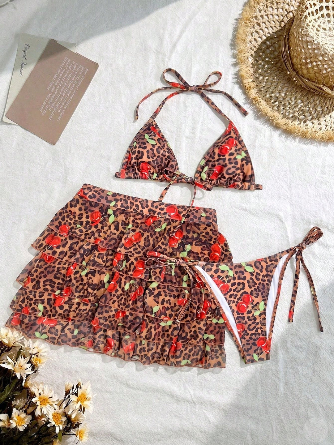 Set bikini SHEIN, mix culori