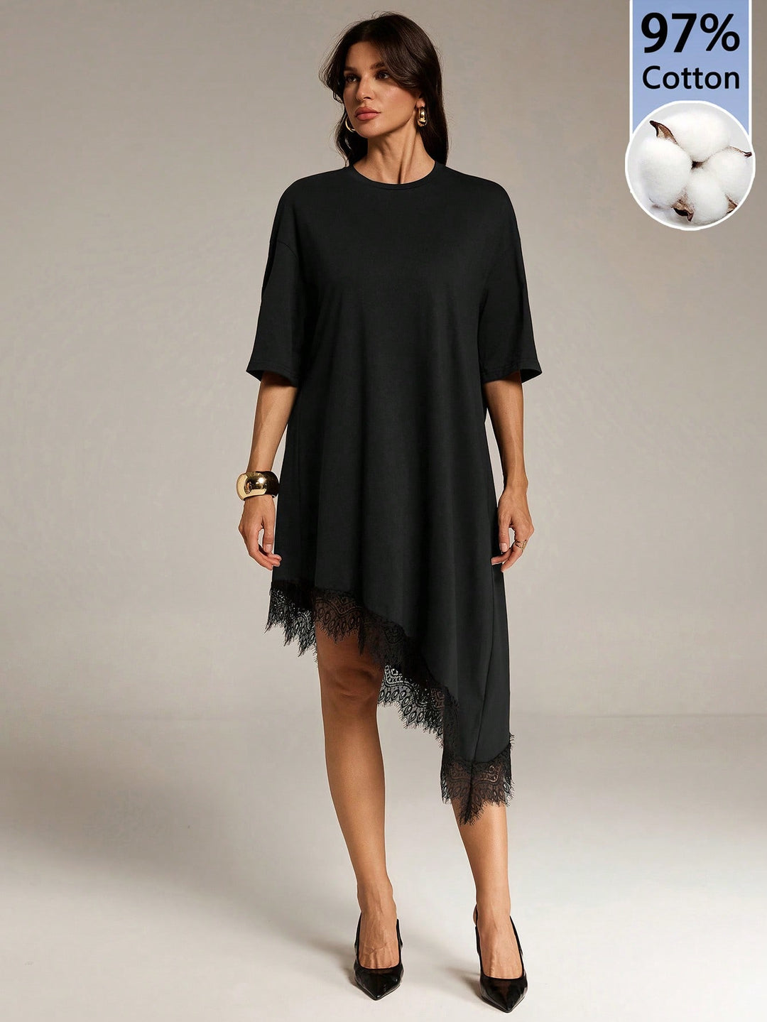 Rochie mini SHEIN, negru