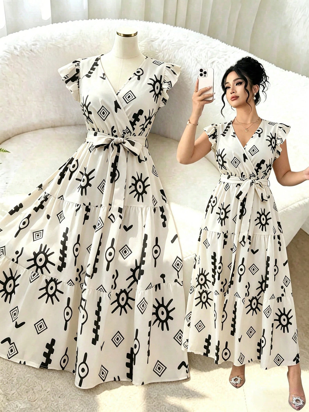 Rochie SHEIN, bej