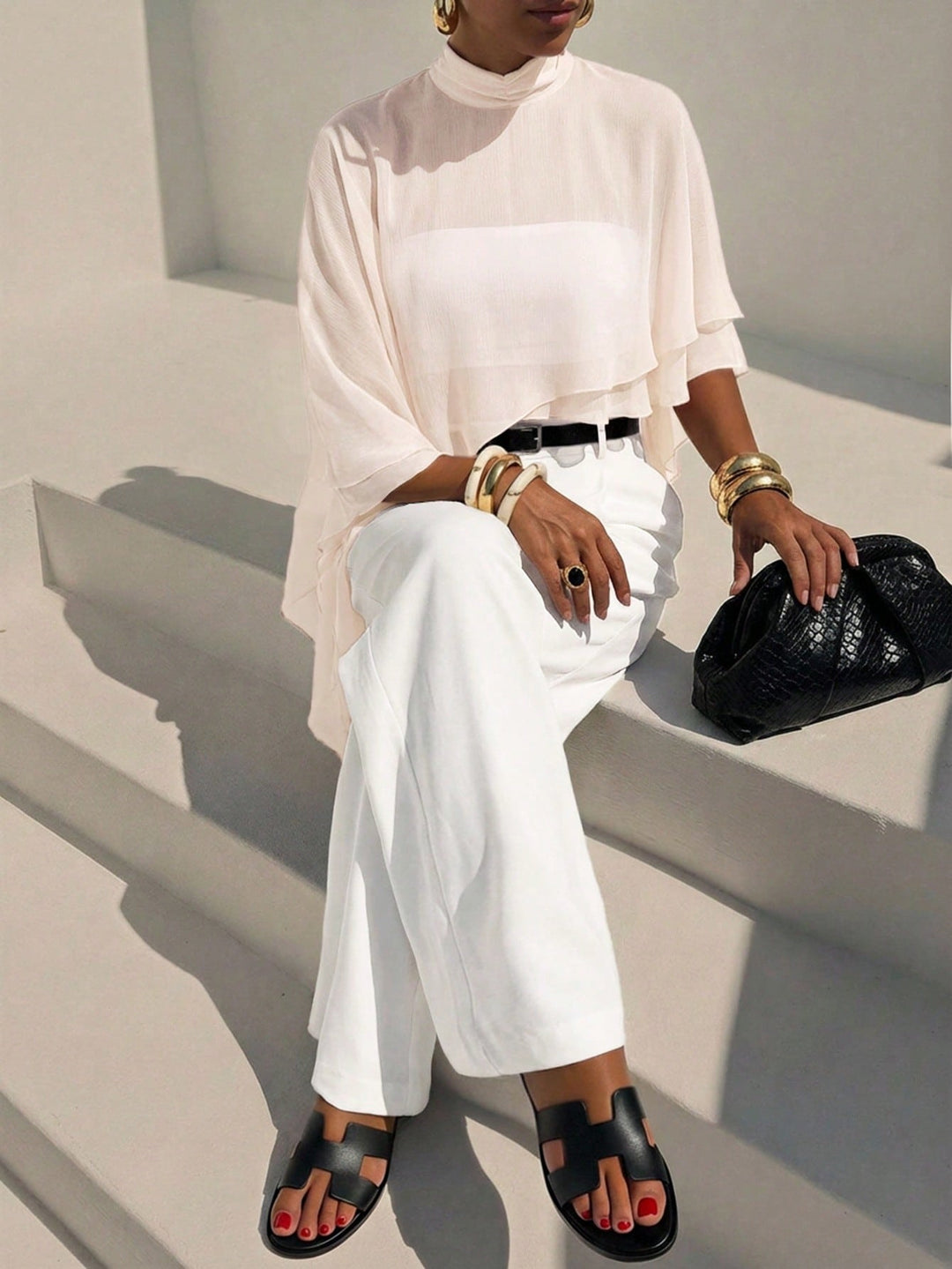 Top SHEIN, bej