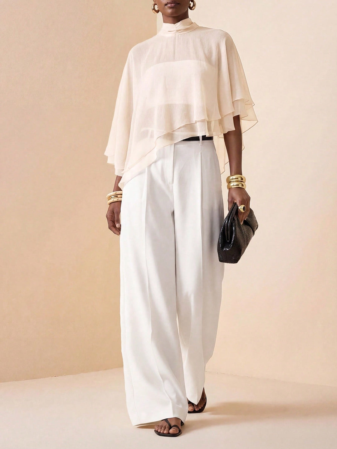 Top SHEIN, bej