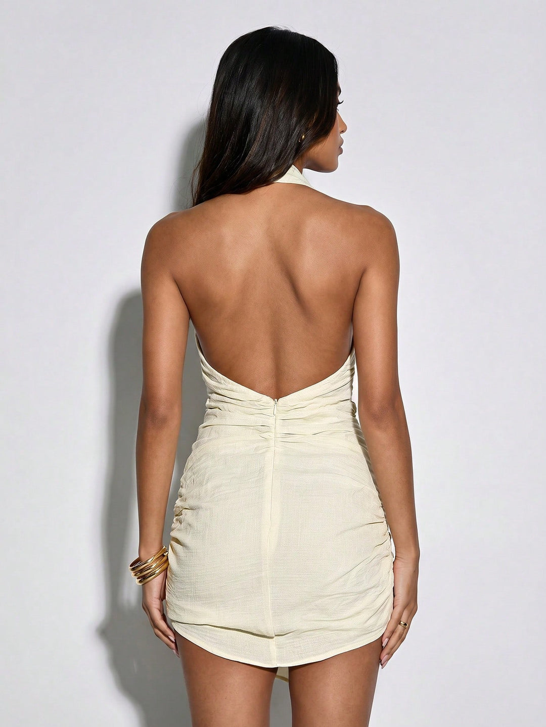 Rochie mini SHEIN, alb