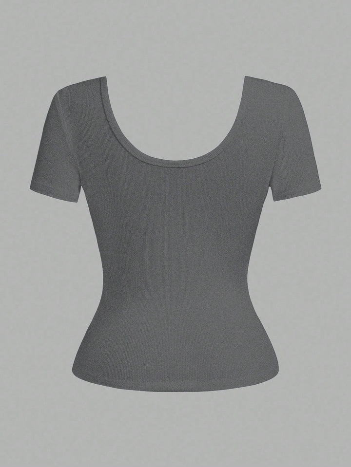 Tricou SHEIN, gri