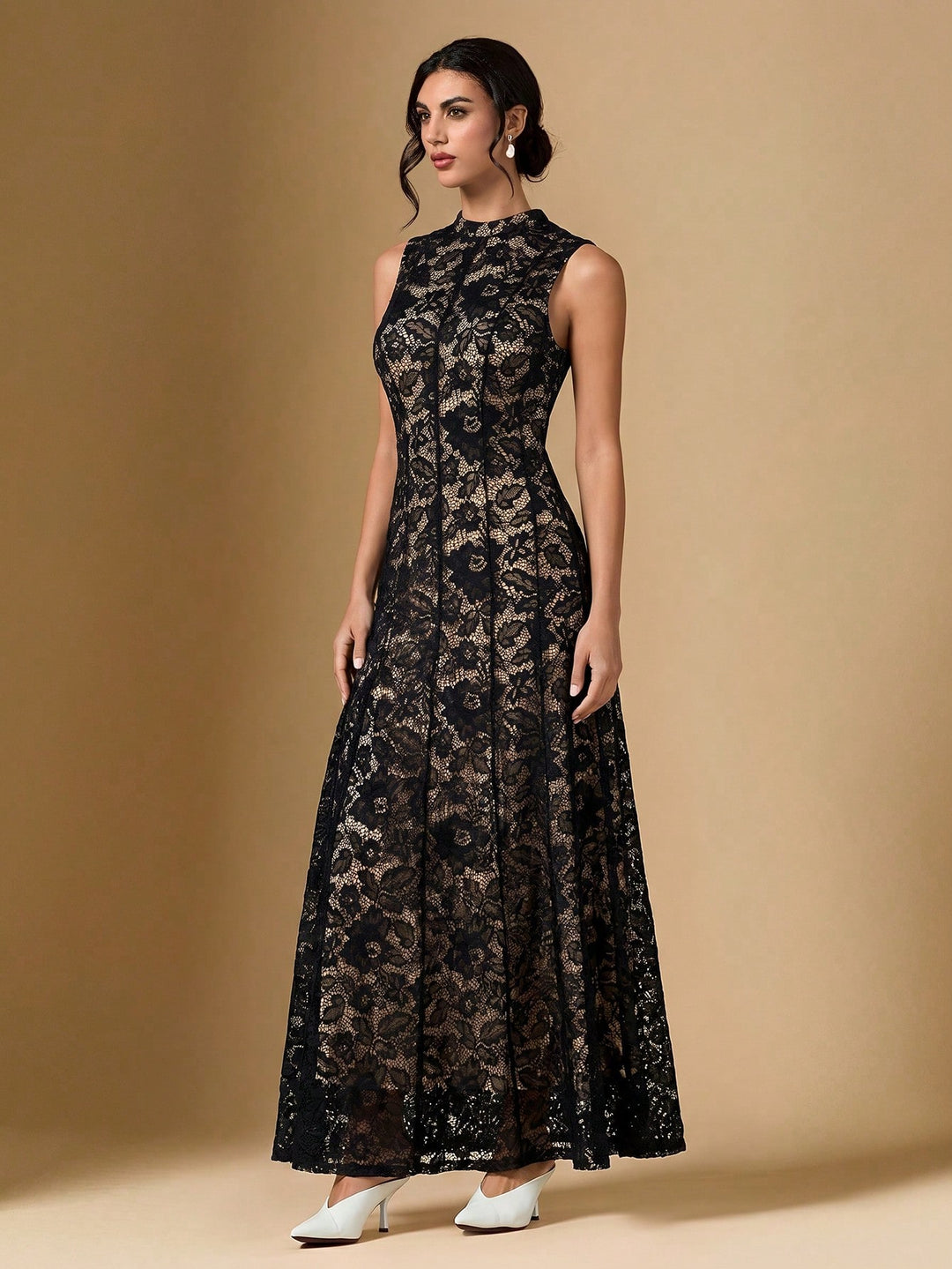 Rochie maxi SHEIN, negru
