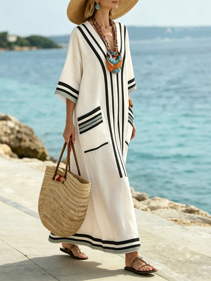 Rochie maxi SHEIN, bej