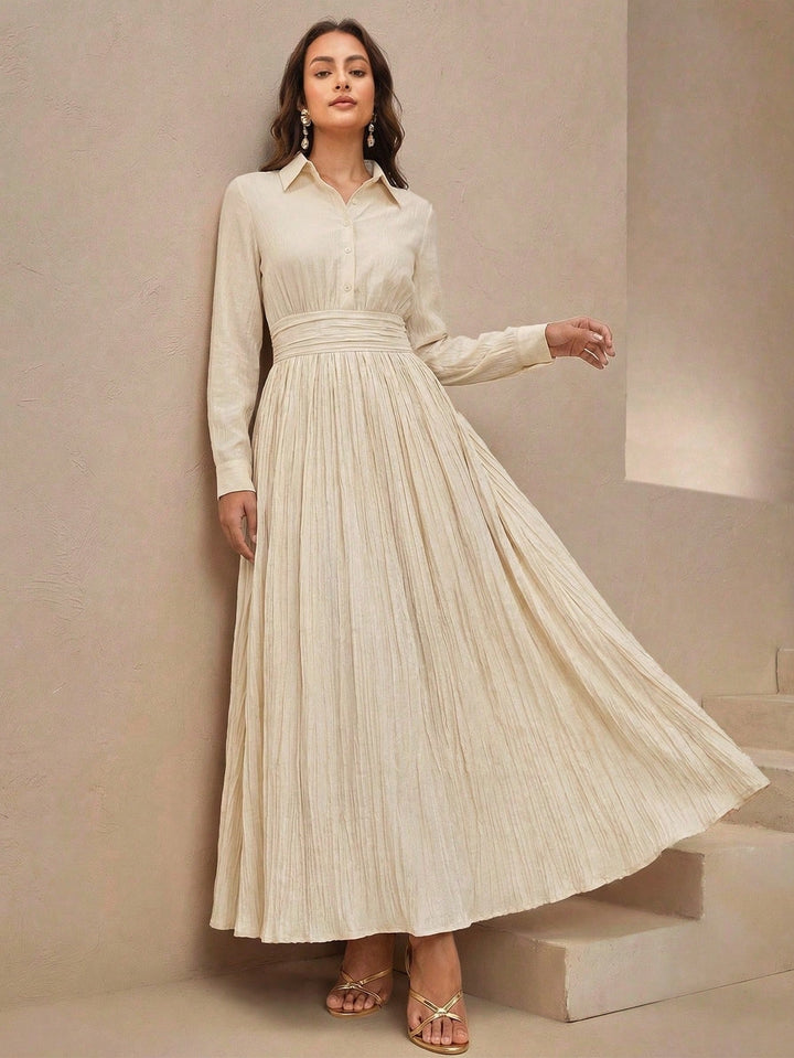 Rochie maxi SHEIN, portocaliu
